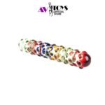 Beaded Glass Dildo